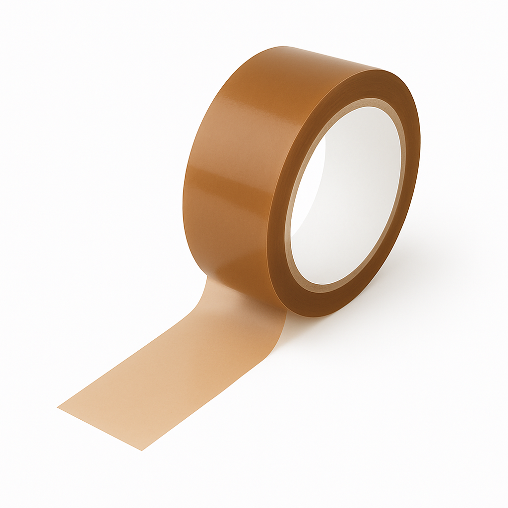 Taśma pakowa brązowa BOPP Premium LT-012 48mm x 120m  - Klej solwentowy 50μm